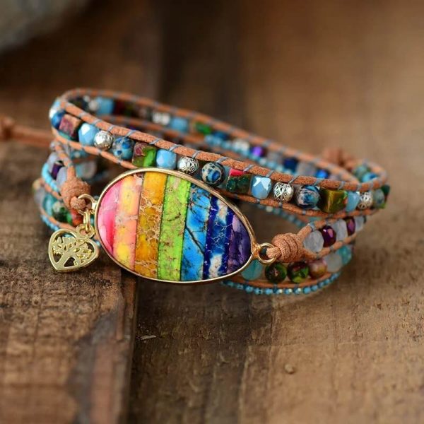 CHAKRA HEALING WRAP BRACELET (5)